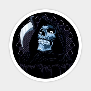 Reaper Skull Magnet